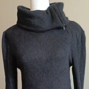 Black 3/4 Sleeve No Boundaries Sweater Dress Size L